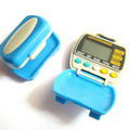 Clamshell pedometer